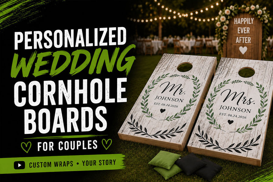 Wedding Cornhole Board Designs