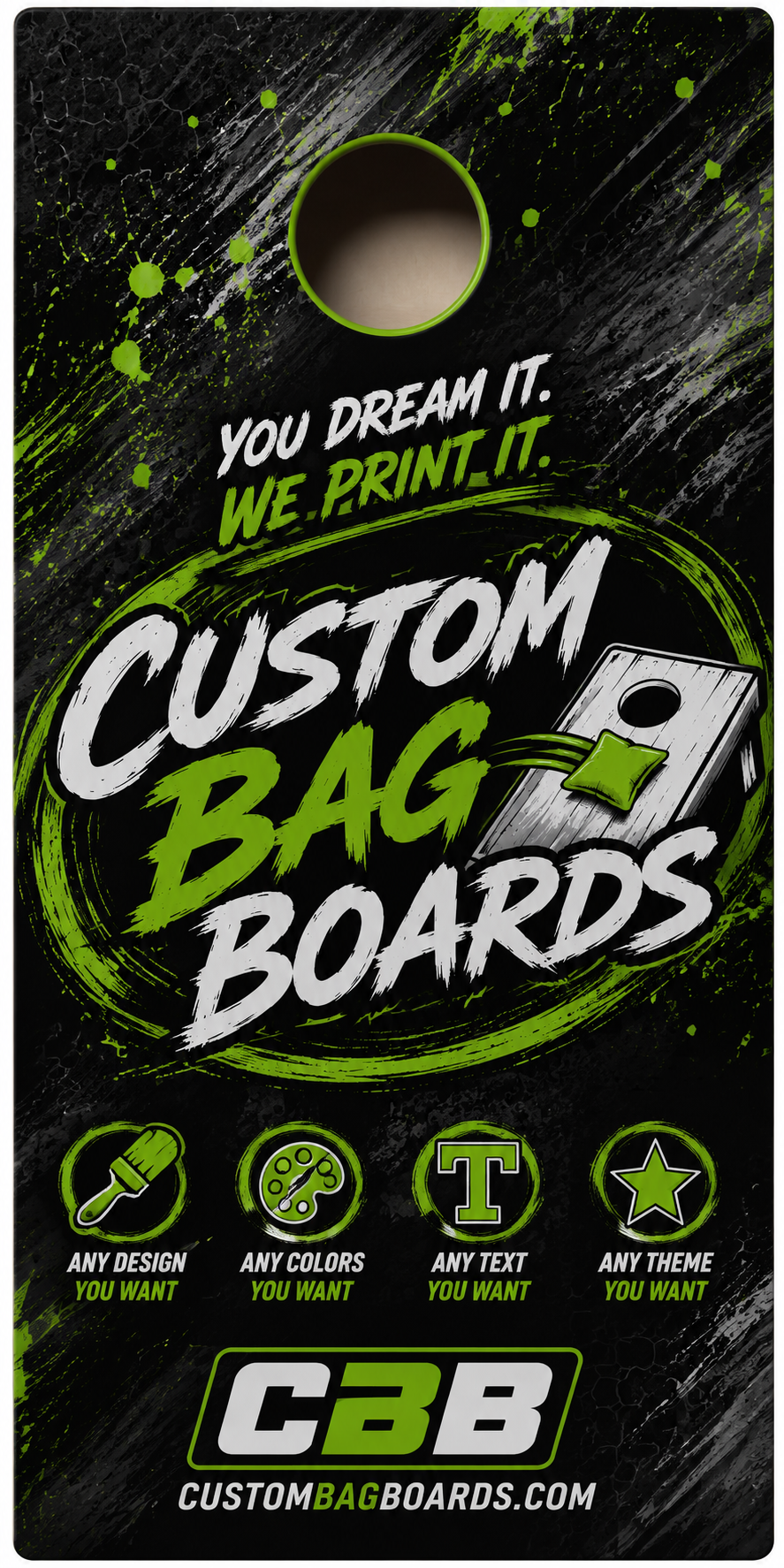 Custom Photo Cornhole Board Wraps