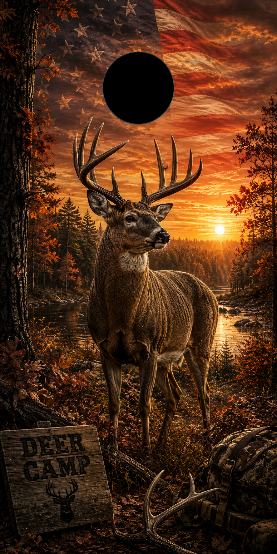 Deer Camp Sunset